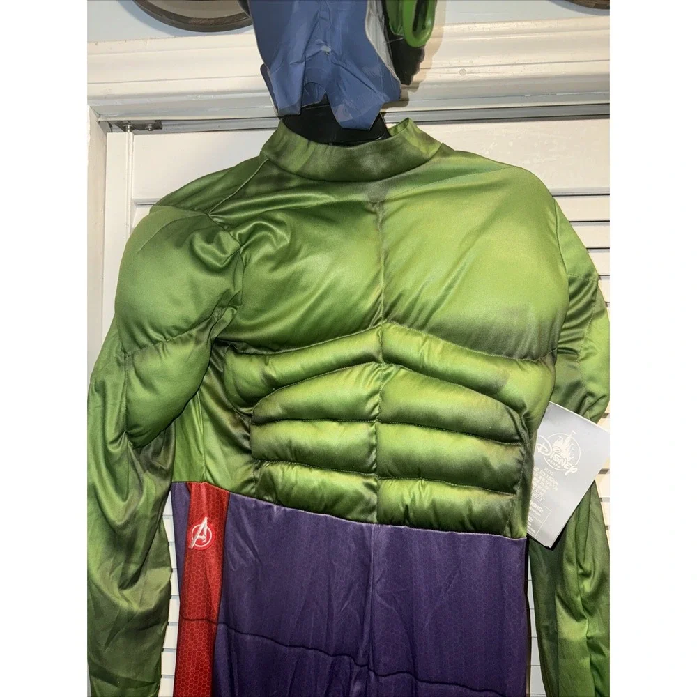 Incredible HULK Halloween Avengers Costume‎ Marvel Disney Store Kid Sz 11/12yrs